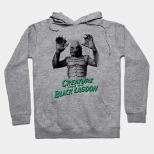 Creature from the Black lagoon Gill-man w/text Hoodie